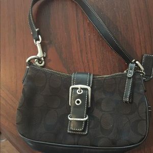 Black coach bag